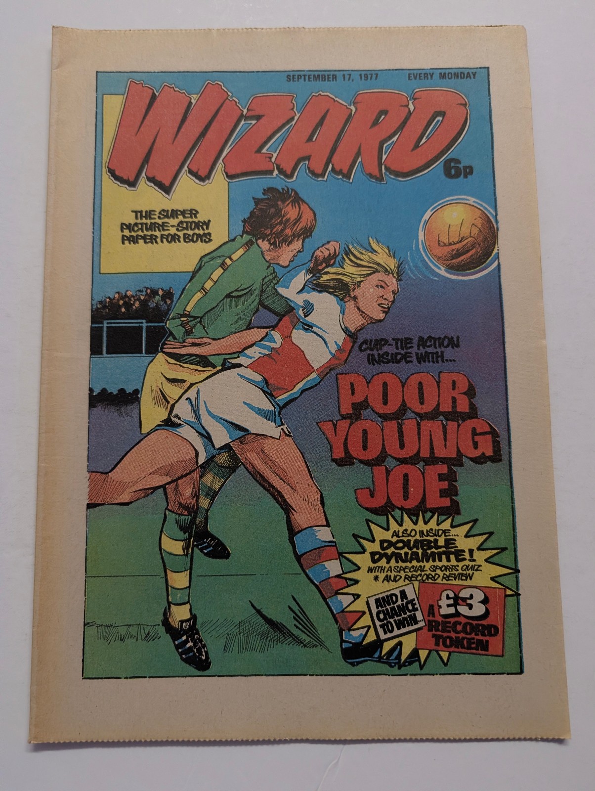 The Wizard Comic, September 17th 1977.