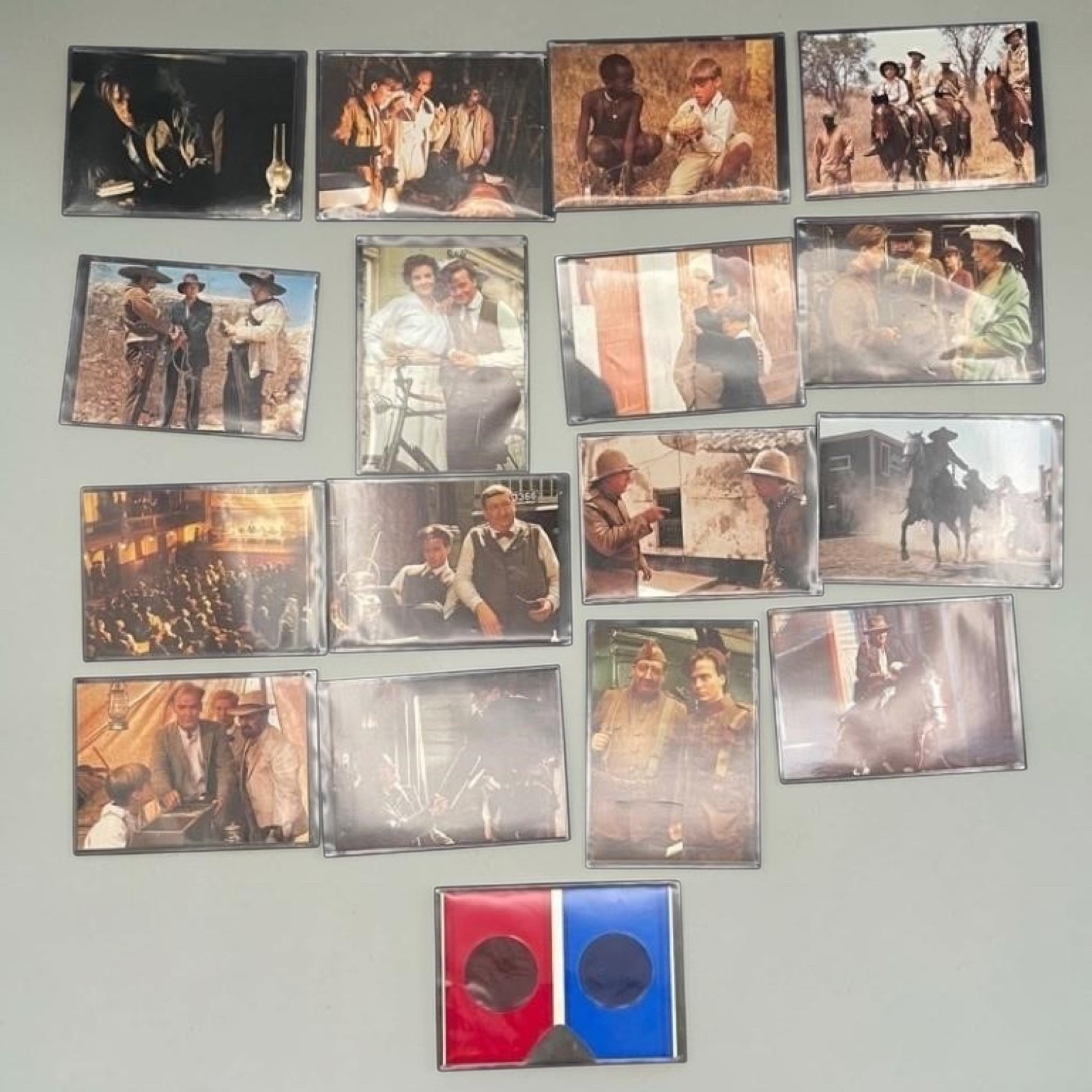 Indiana Jones Chronicles 3D Trading Cards and Viewing Glasses Set (17pcs) by Pro