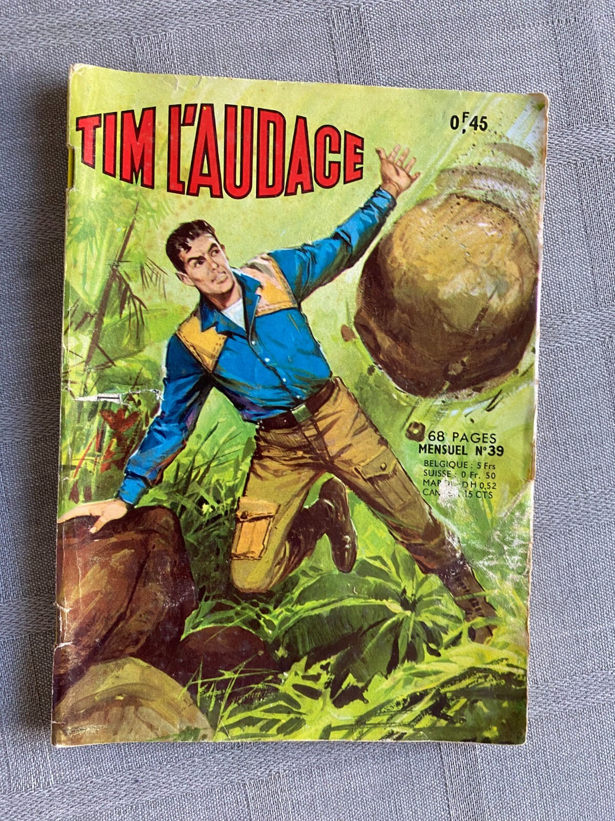 Tim L'Audace N° 39 2E Serie Artima 1965 In Buone Condizioni