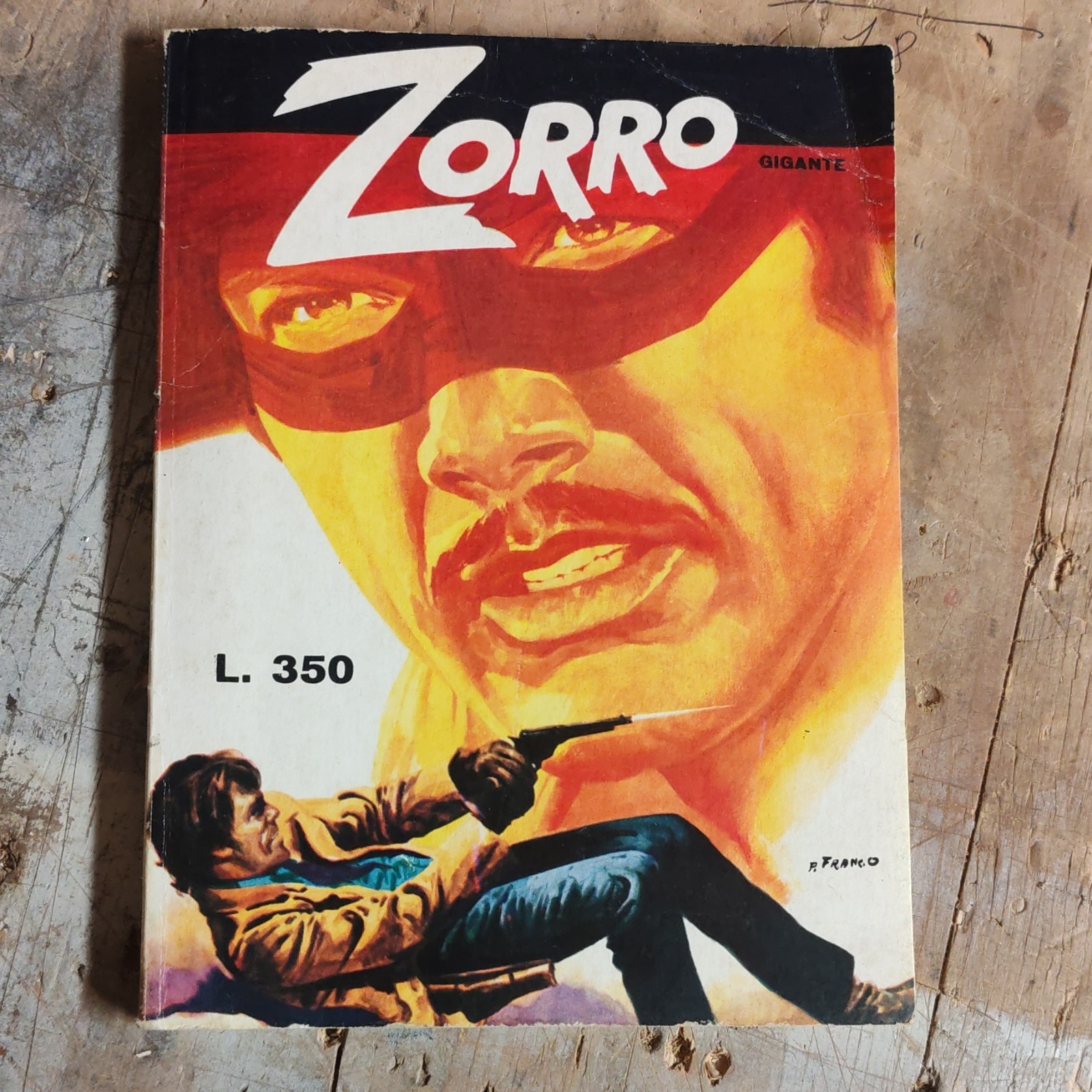 Cerretti Editore Zorro gigante n. 11 Dicembre 1975 fumetto ITA