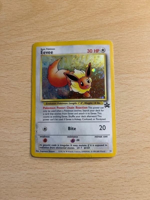 Pokemon Eevee Promo Eng