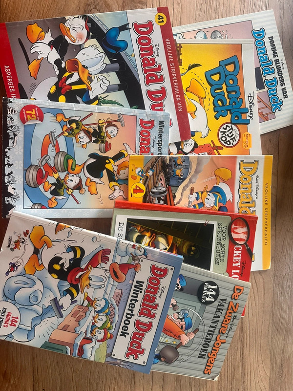 8x stripboek Disney