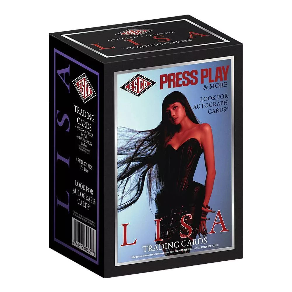 2026 ESCO X LISA Press Play Trading Cards - Blaster Box  - Factory Sealed
