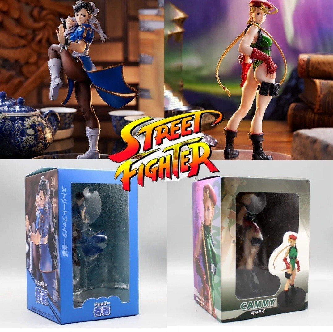 Street Fighter Figurine Chun Li Ou Cammy 