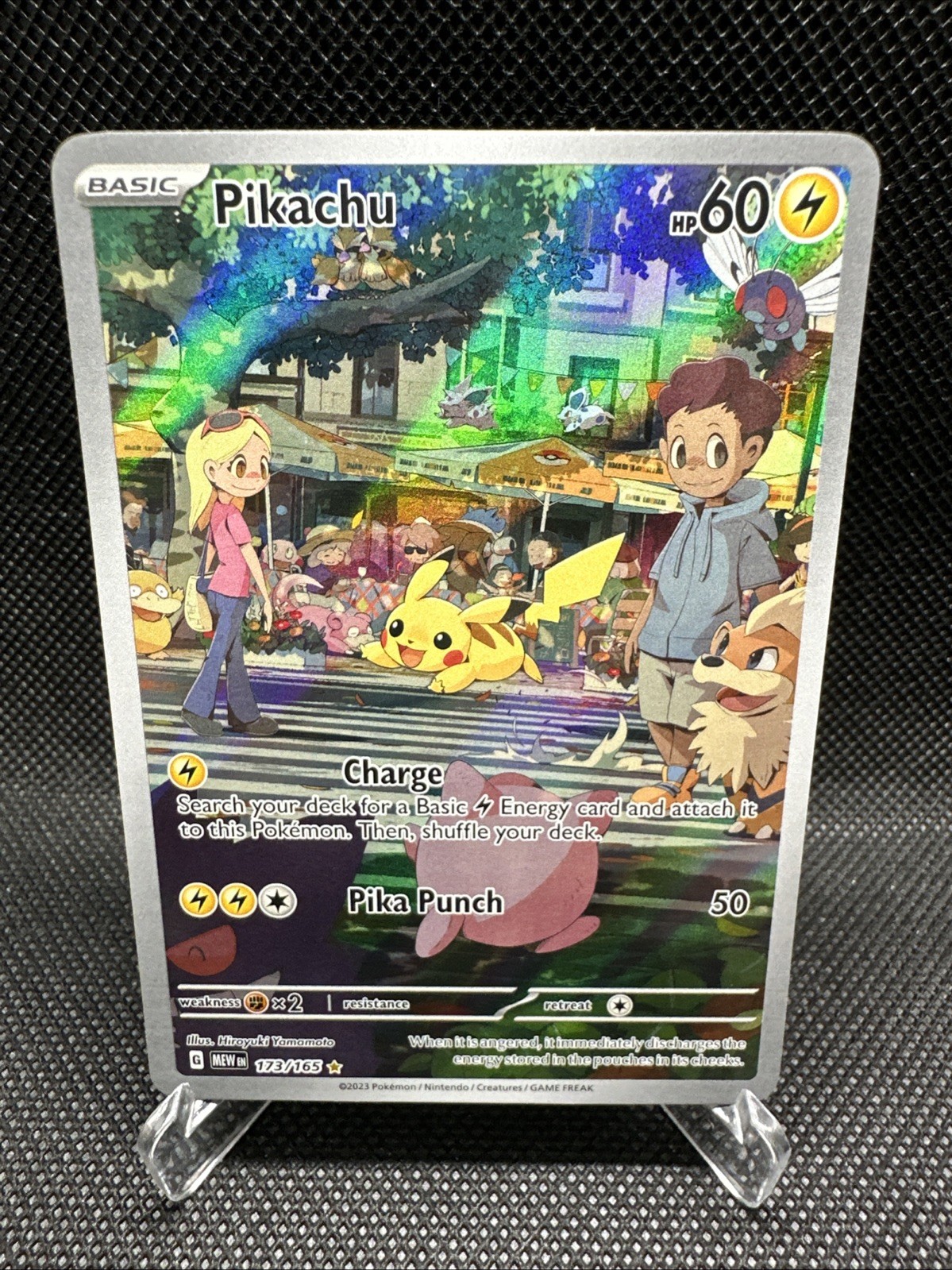 Pikachu 173/165 Sv: Scarlet & Violet 151 Holo