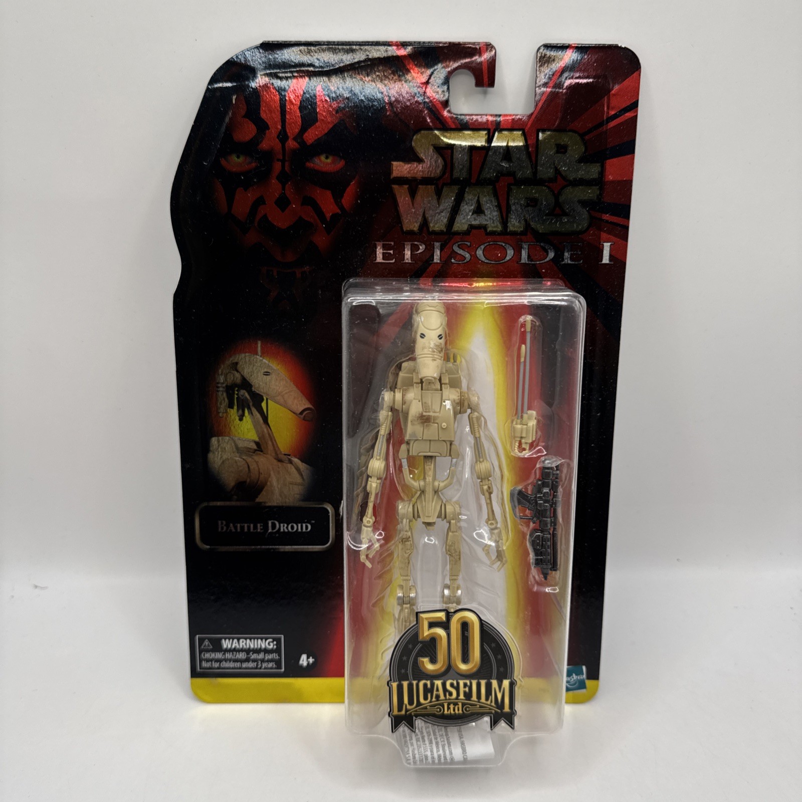 Star Wars Personaggio Droide da Battaglia 50° Anniversario Sigillato Episodio 1