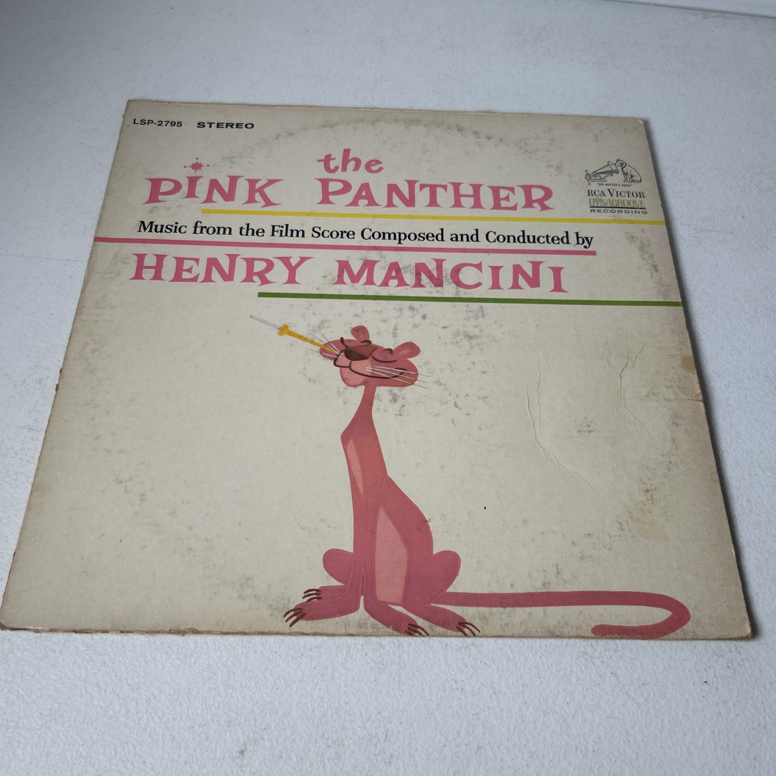 1963 Vinyl Record LP- “Pink Panther” By: Henry Mancini- Fast Shipping