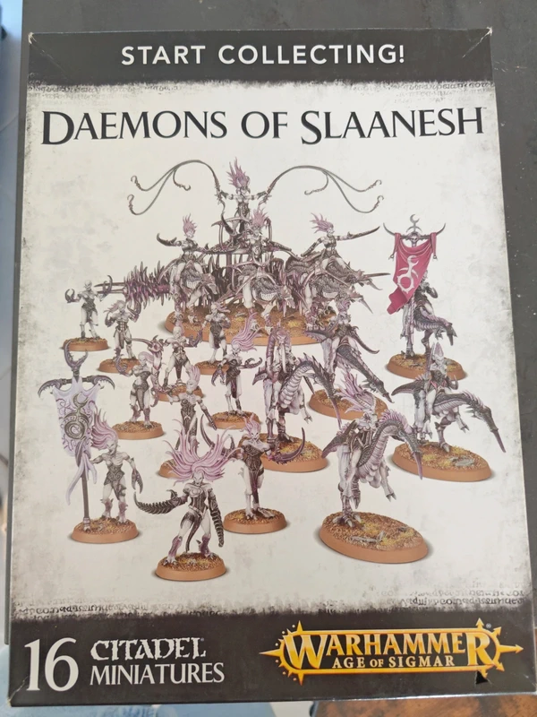 Start collecting slaanesh