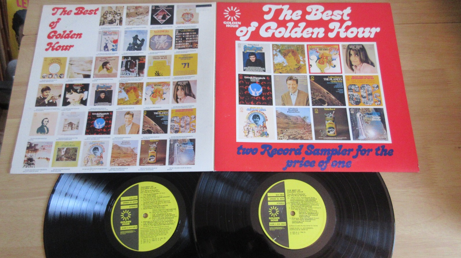 The Best of Golden Hour 2xLP **EX+/MINT x2 (UNPLAYED?)*GF*
