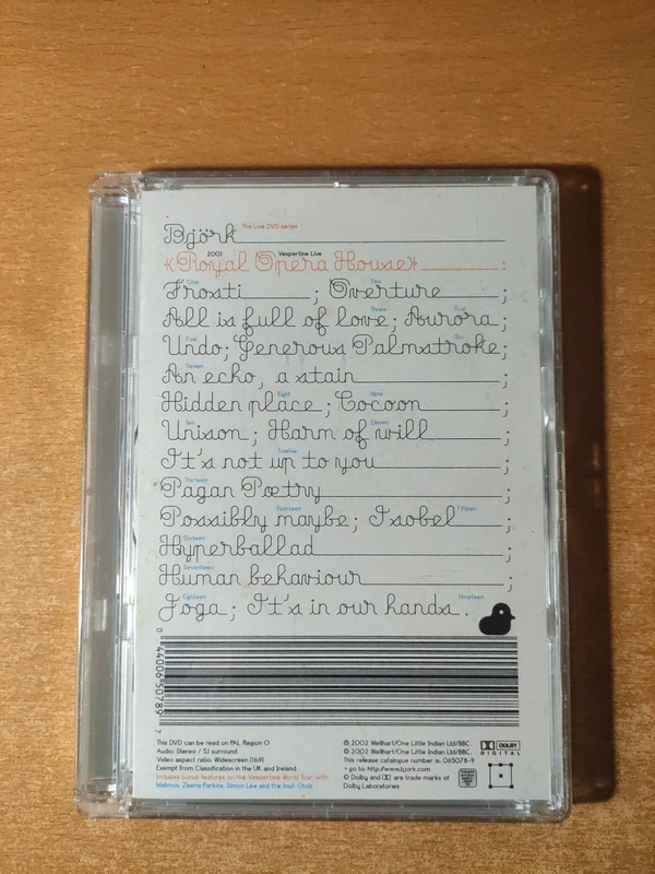 Björk - Vespertine Live At Royal Opera House
