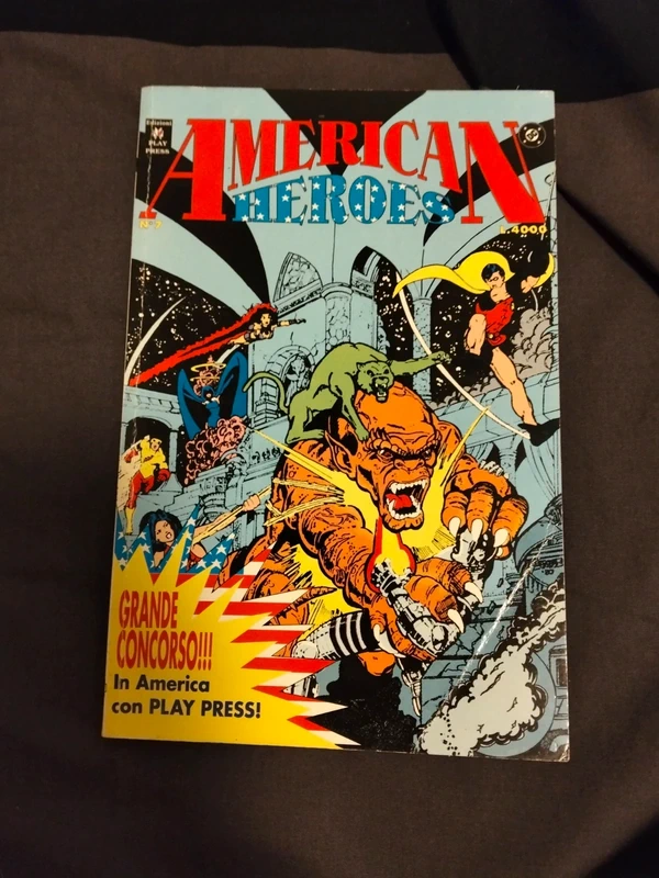 american heroes numero 7 dc