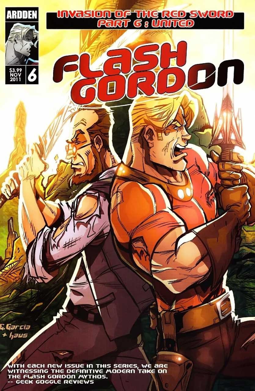 FLASH GORDON INVASION OF THE RED SWORD #6  (2011)