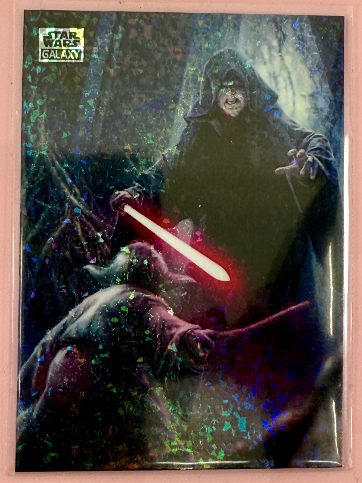 2024 Topps Star Wars Chrome Galaxy Beyond the Cave Refractor #4.