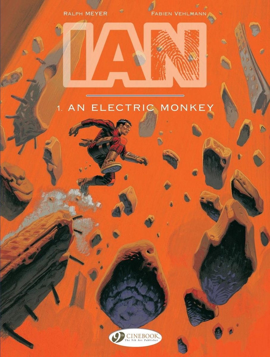 Ian Vol. 1: Una scimmia elettrica di Fabien Vehlmann (inglese) libro tascabile