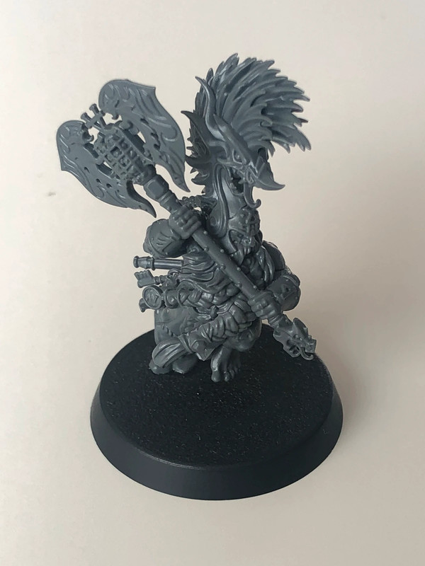 Figurine Berserker Apres-Colère Warhammer AOS Pyrotueurs Fireslayers