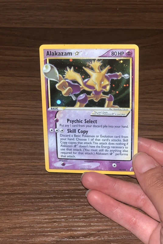 Alakazam Gold Star