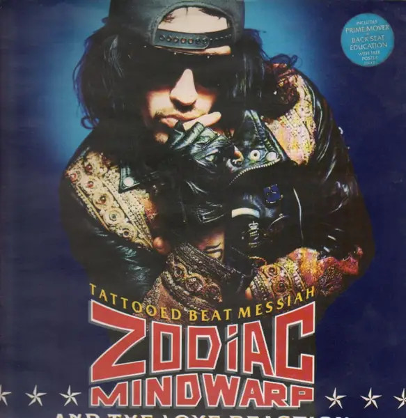 Zodiac Mindwarp And The Love Reaction Tattooed Beat Messiah Vertigo Vinile LP