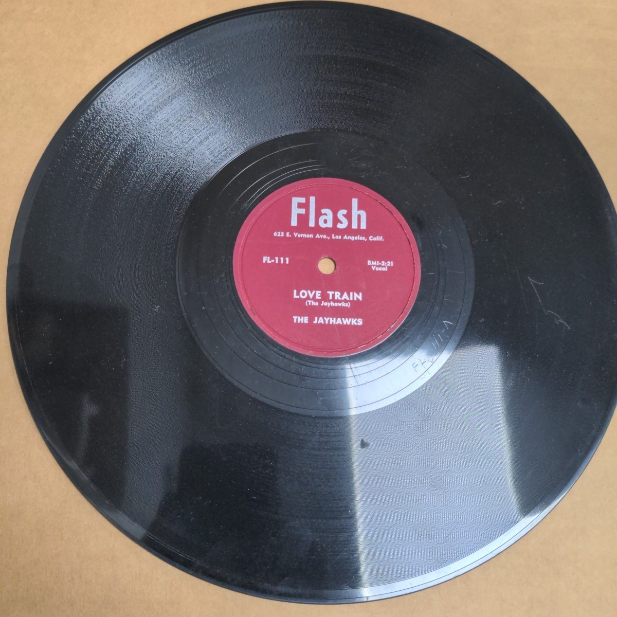 The Jayhawks DOO-WOP 78 Love Train / Don't Mind Dyin' Singolo 78 RPM Flash