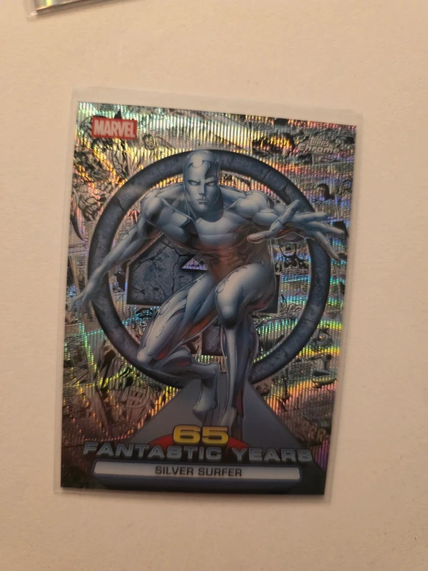 Marvel Topps Chrome 65 Fantastic Years Silver Surfer