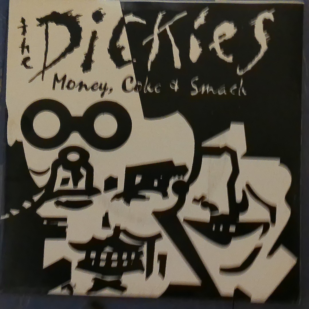 Dickies Money Coke & Smack Limited Numbered 7" Single W/ Fold Out Poster - Punk