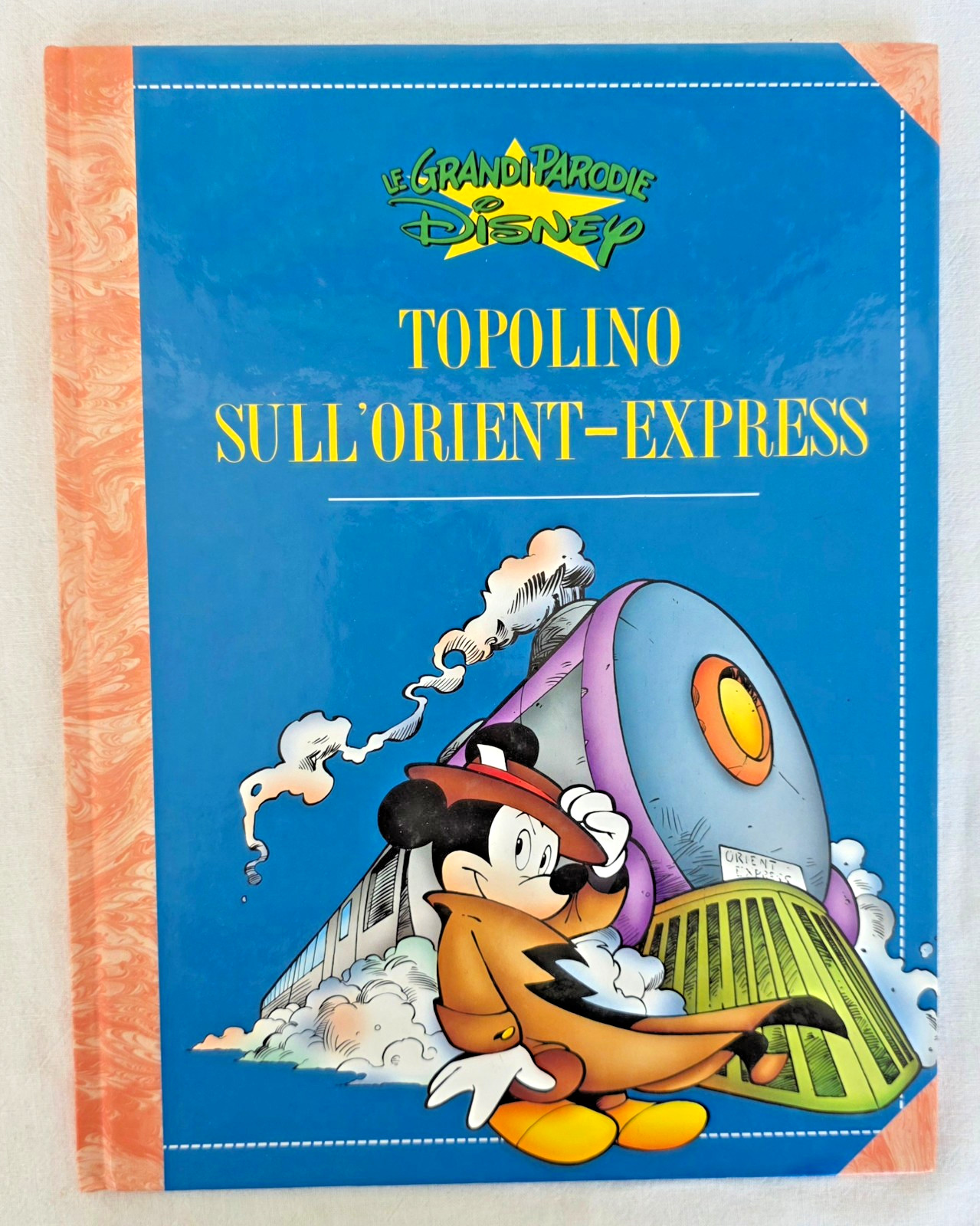 TOPOLINO SULL'ORIENT EXPRESS (PROSPERI & GATTO) DISNEY EDITORE 1988 CARTONATO
