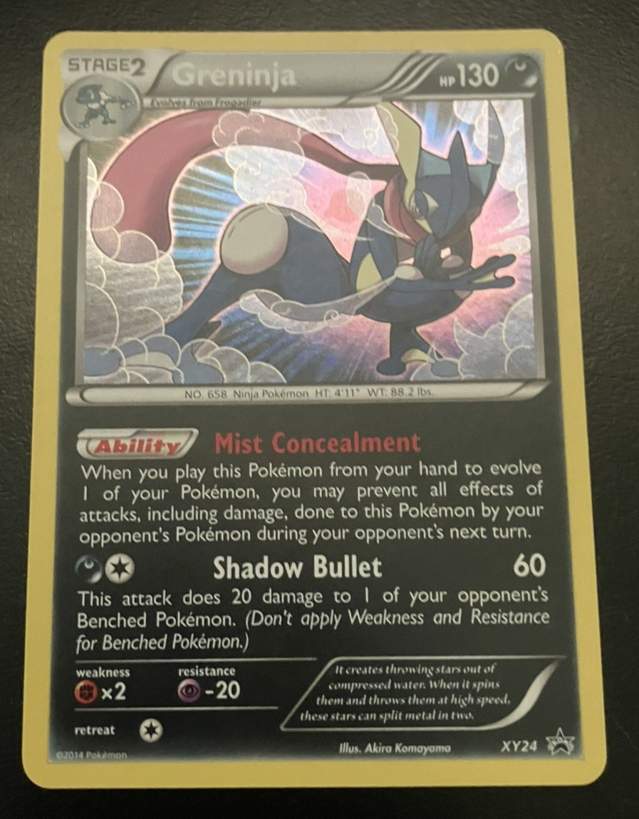 Greninja XY24 Pokemon XY Promo Holo Lightly Played Condition