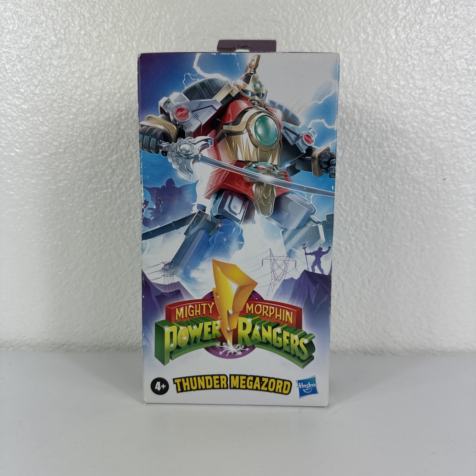 Modellino Mighty Morphin Power Rangers Thunder Megazord retrò Hasbro VHS