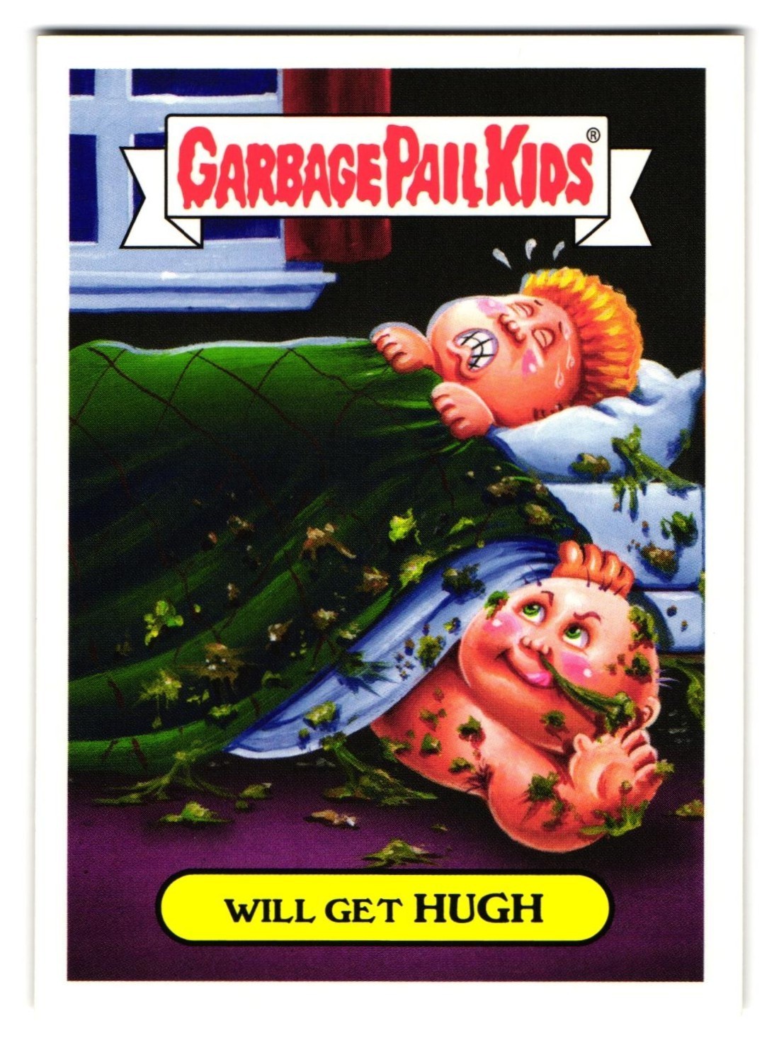 Bogeyman WILL Get Hugh GPK Garbage Pail Kids 2018 Oh, The Horror-Ible! #8b