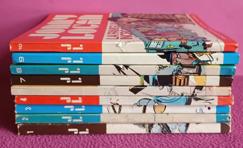 Jonny Logan 1^serie sequenza 1/10 tranne N°6 Editrice Dardo
