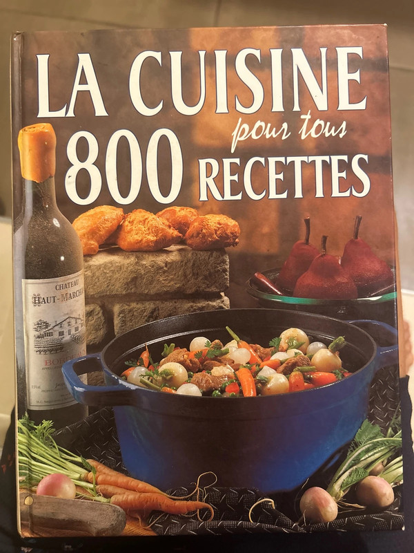Livre de cuisine