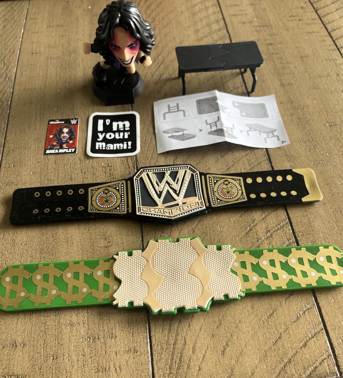 WWE Ballers RARE Rhea Ripley/Slap band series 2 Lot