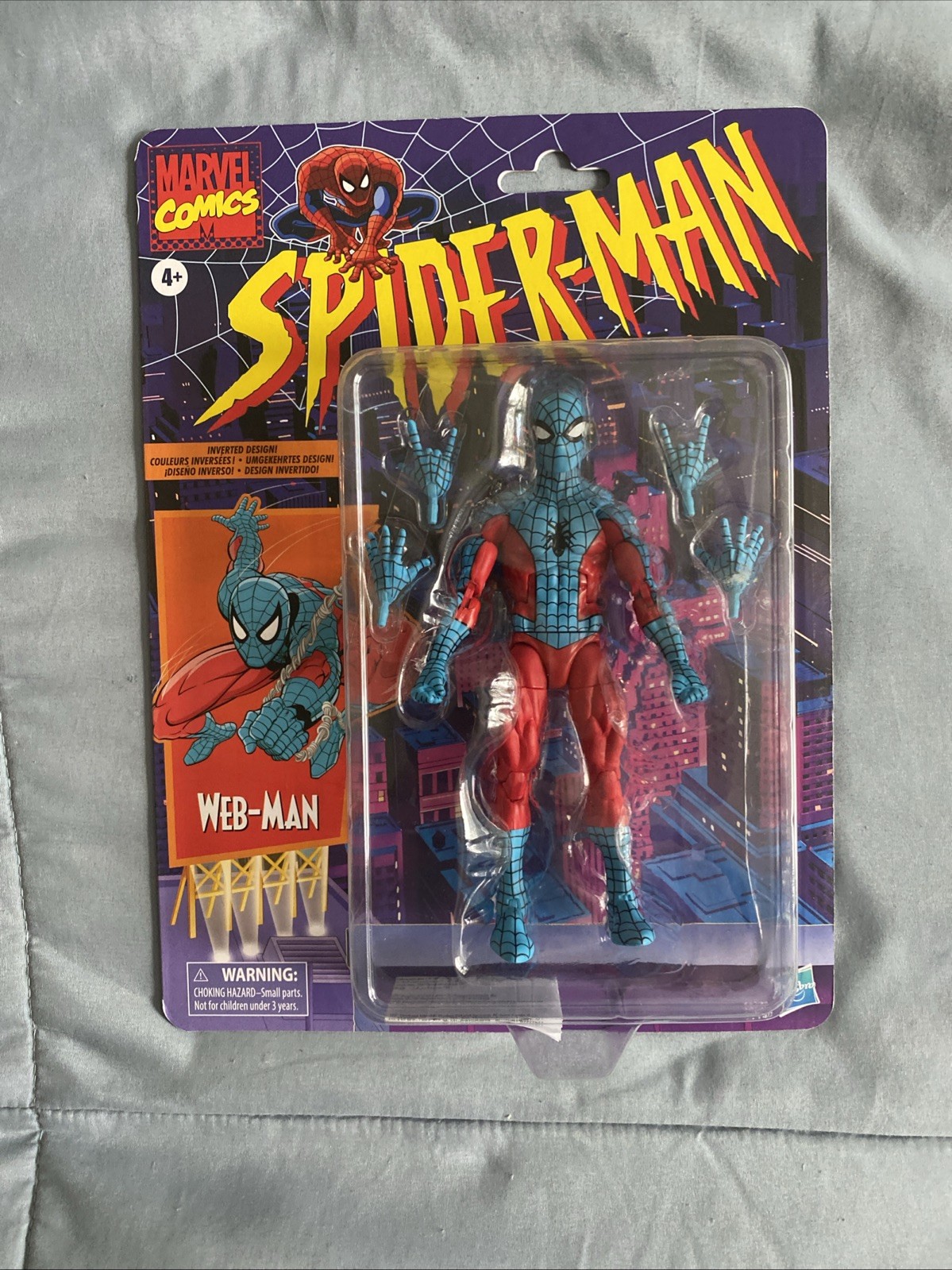 Spider-Man Marvel Legends Series Modellino esclusivo Web-Man da 6 pollici 