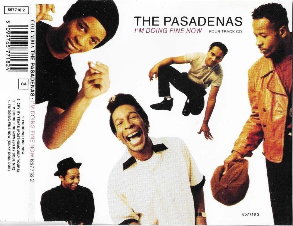 The Pasadenas - I'm Doing Fine Now (4-Track CD Single 1991) CD The Pasadenas
