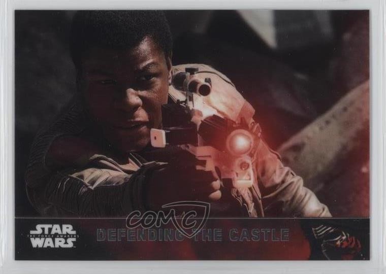 2016 Topps Star Wars: Il Risveglio della Forza Chrome Defending the Castle #59 0c3