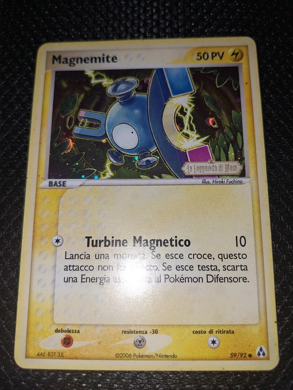 magnemite 59/92 reverse holo pv
