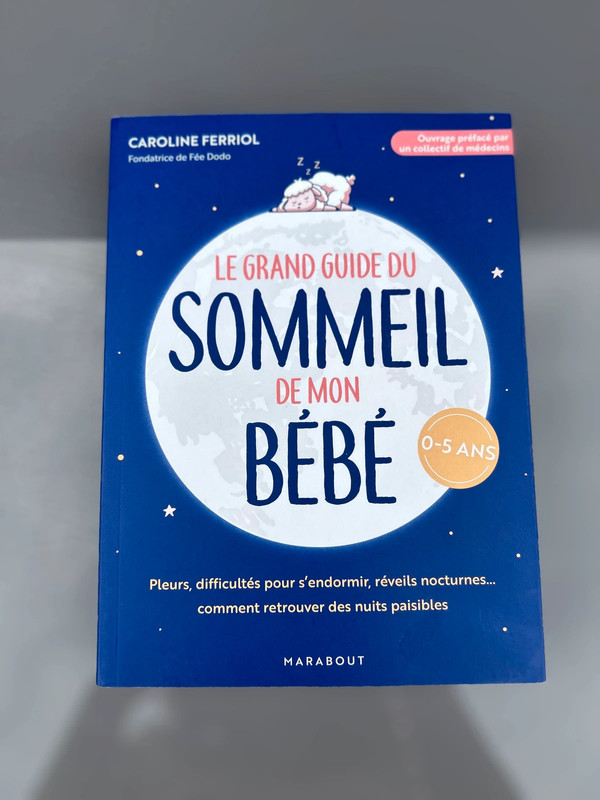 Livre « Le grand guide du sommeil de mon bébé » de Caroline Ferriol