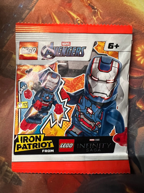 LEGO Marvel Iron Patriot L0002279 – Infinity Saga – Nuevo Sellado