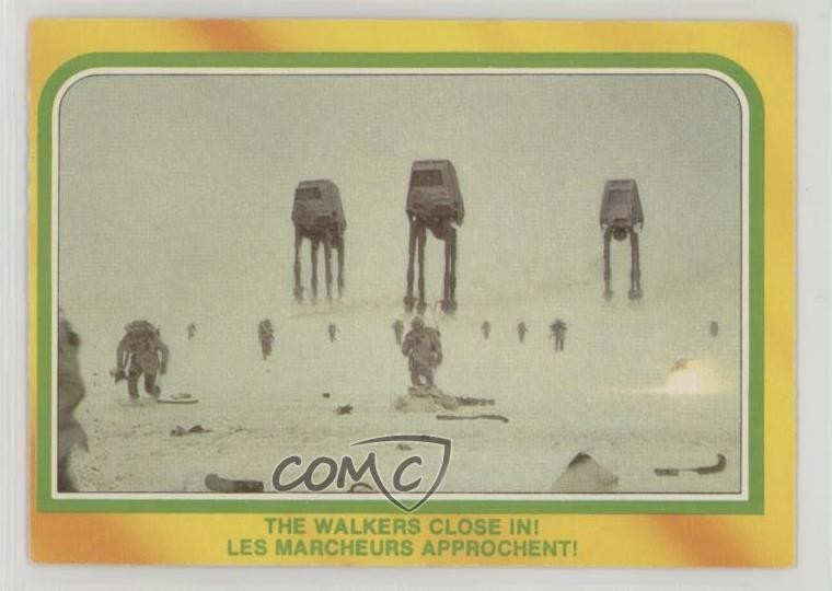1980 O-Pee-Chee Star Wars: The Empire Strikes Back Walkers Close In! #311 2vh