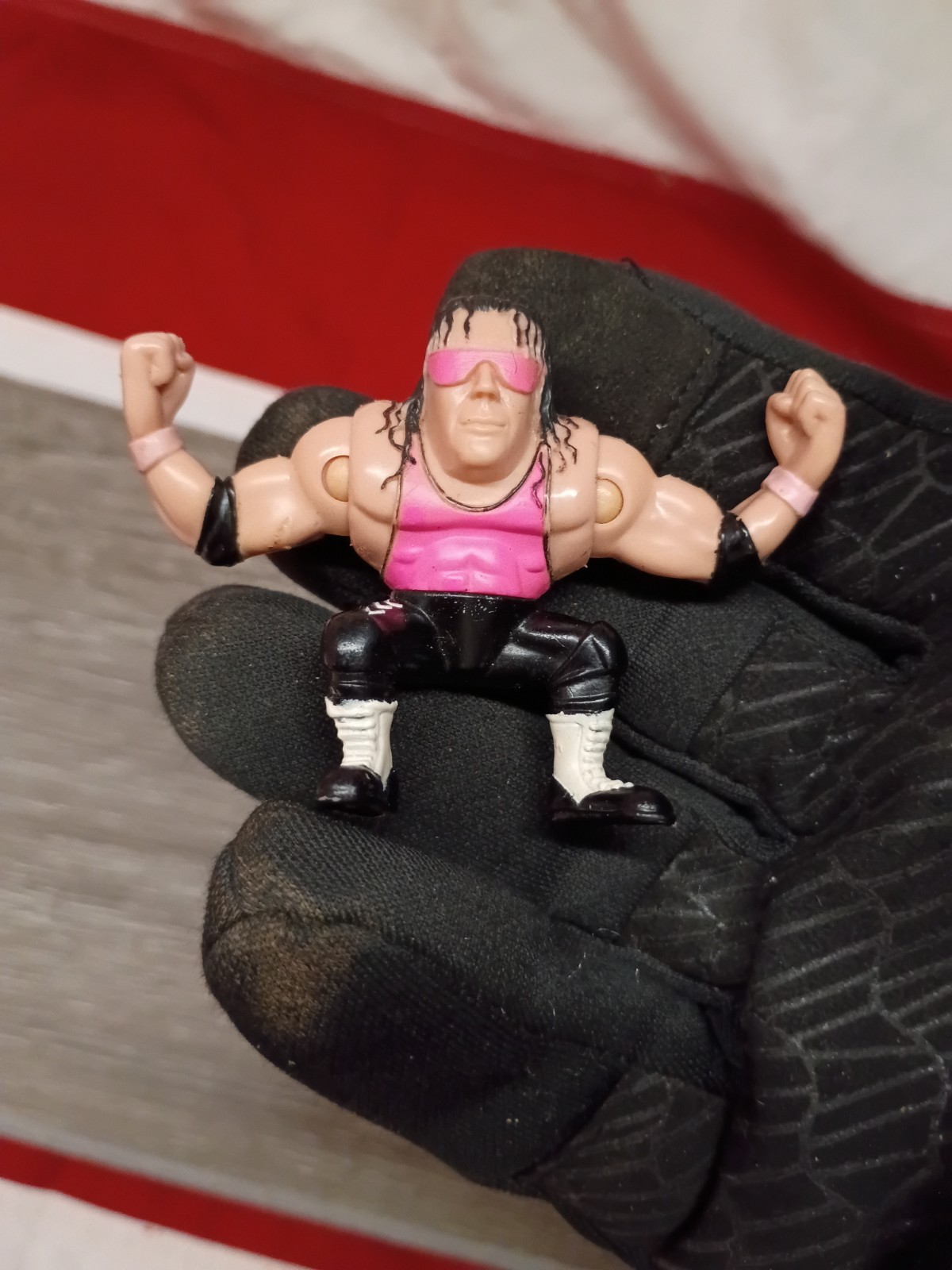 WWF WWE 1997 Grudge Match Bret Hart Minifigurina