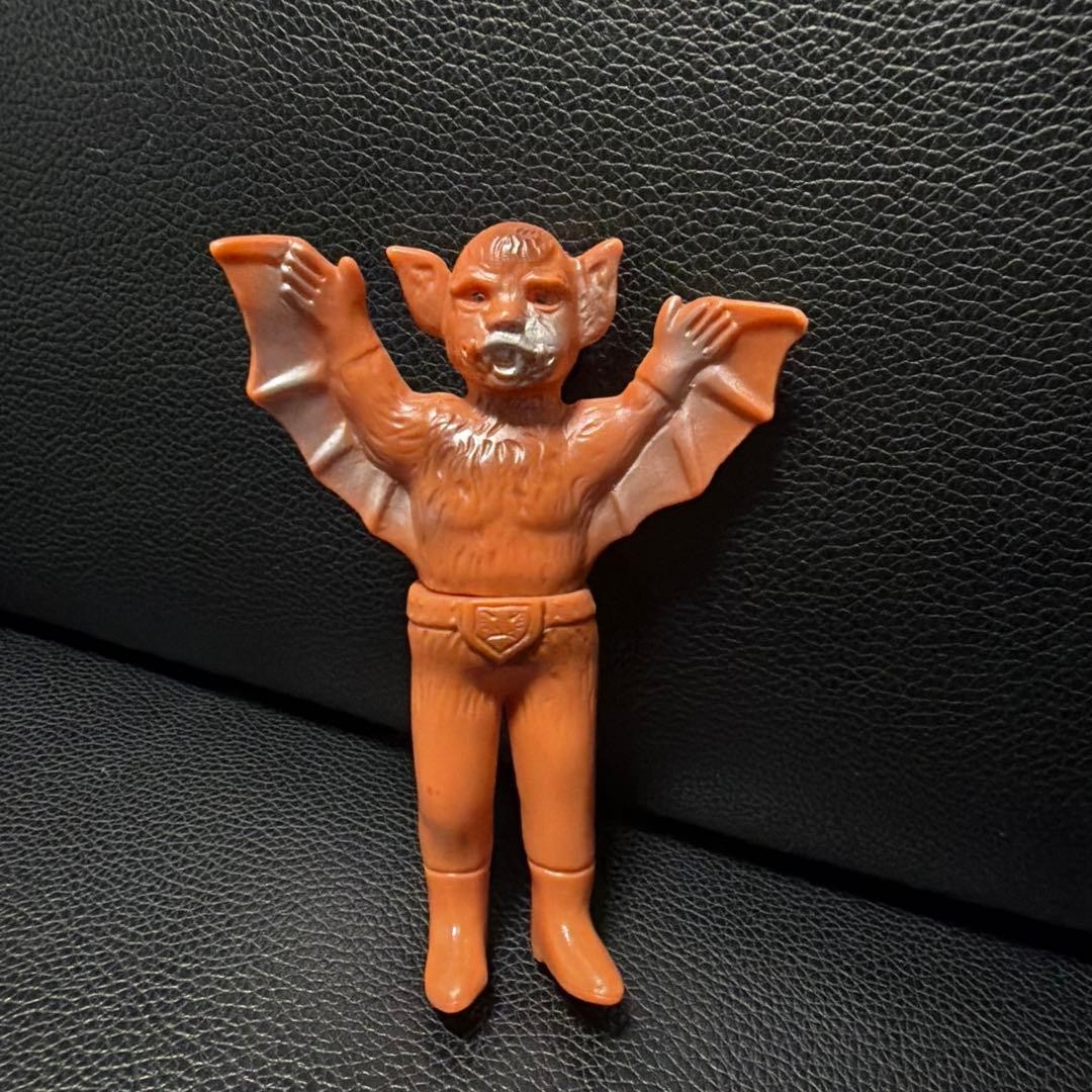 Kamen Rider Kaijin Bat Man Mini Soft Vinyl Figure Vintage