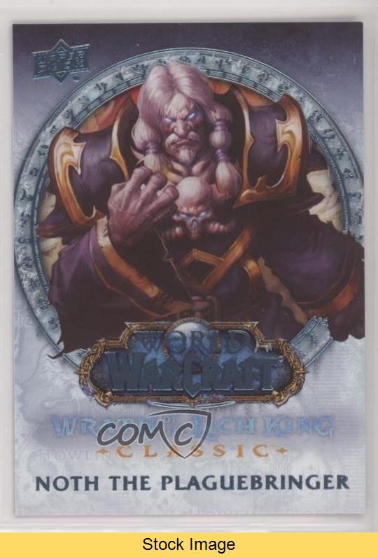 2023 Upper Deck Wrath of Lich King Ice Thorn Noth the Plaguebringer #5 LEGGI gd1