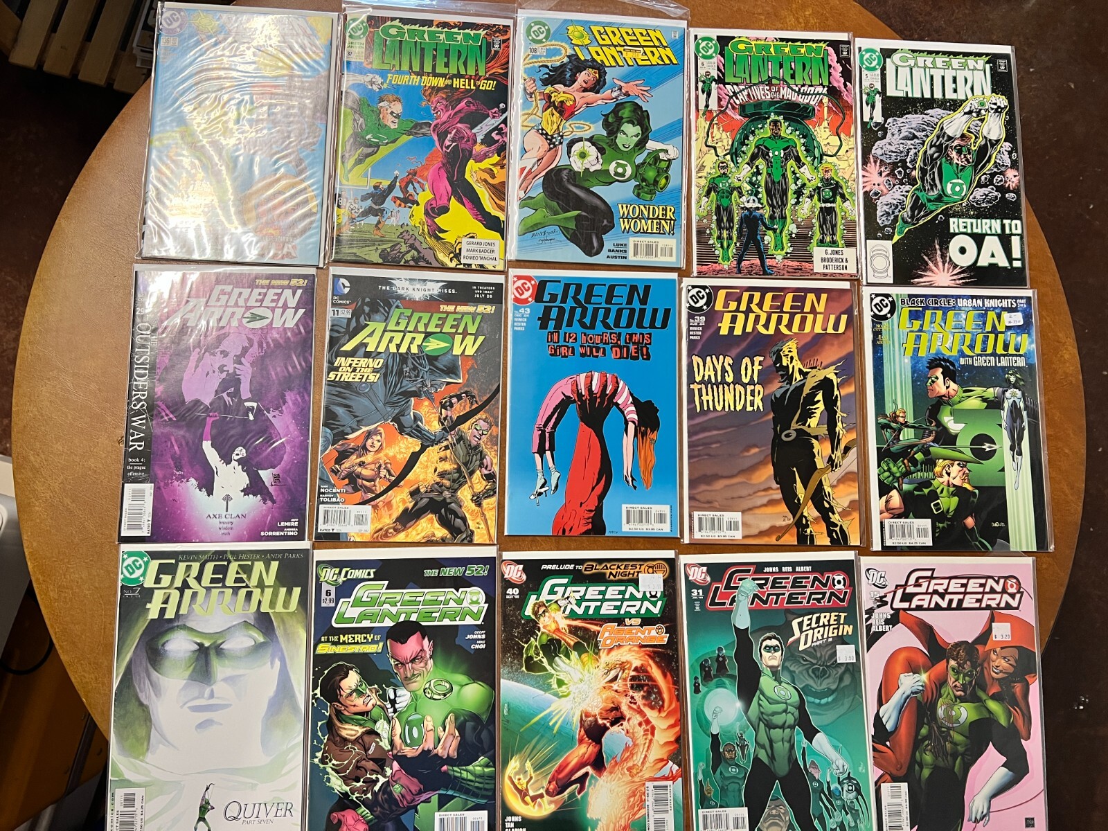 Lotto di 15 fumetti DC - Freccia Verde, Lanterna Verde