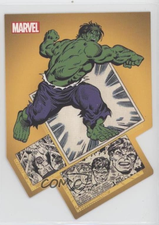 2014 Marvel 75° Anniversario Pannello Die-Cut Scoppia L'Incredibile Hulk #PB7 0kg8