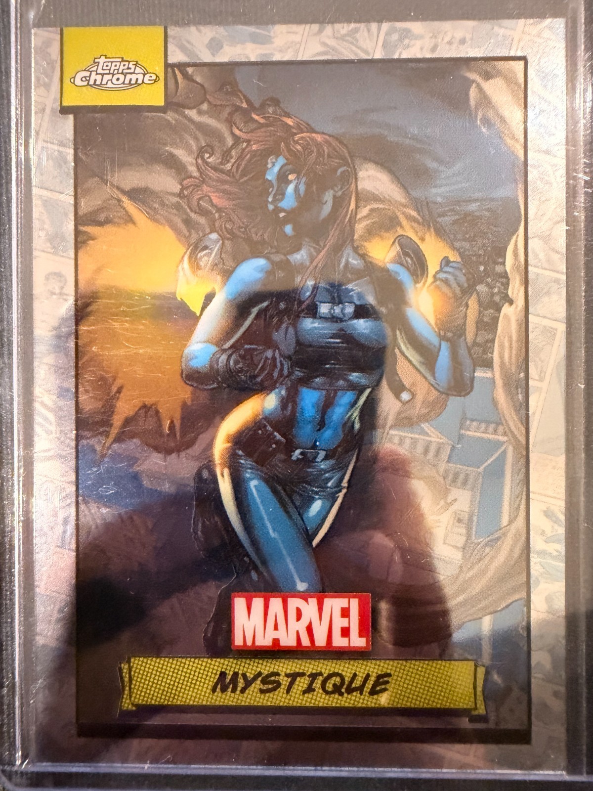 2024 Topps Chrome Marvel Mystique #117 X-Men