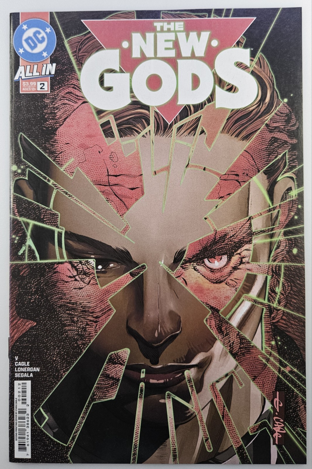The New Gods #2 - Seconda stampa - Copertina variante Evan Cagle (2025) DC Comics - Nuova