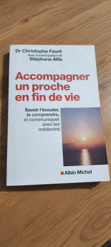 Livre accompagner un proche en fin de vie
