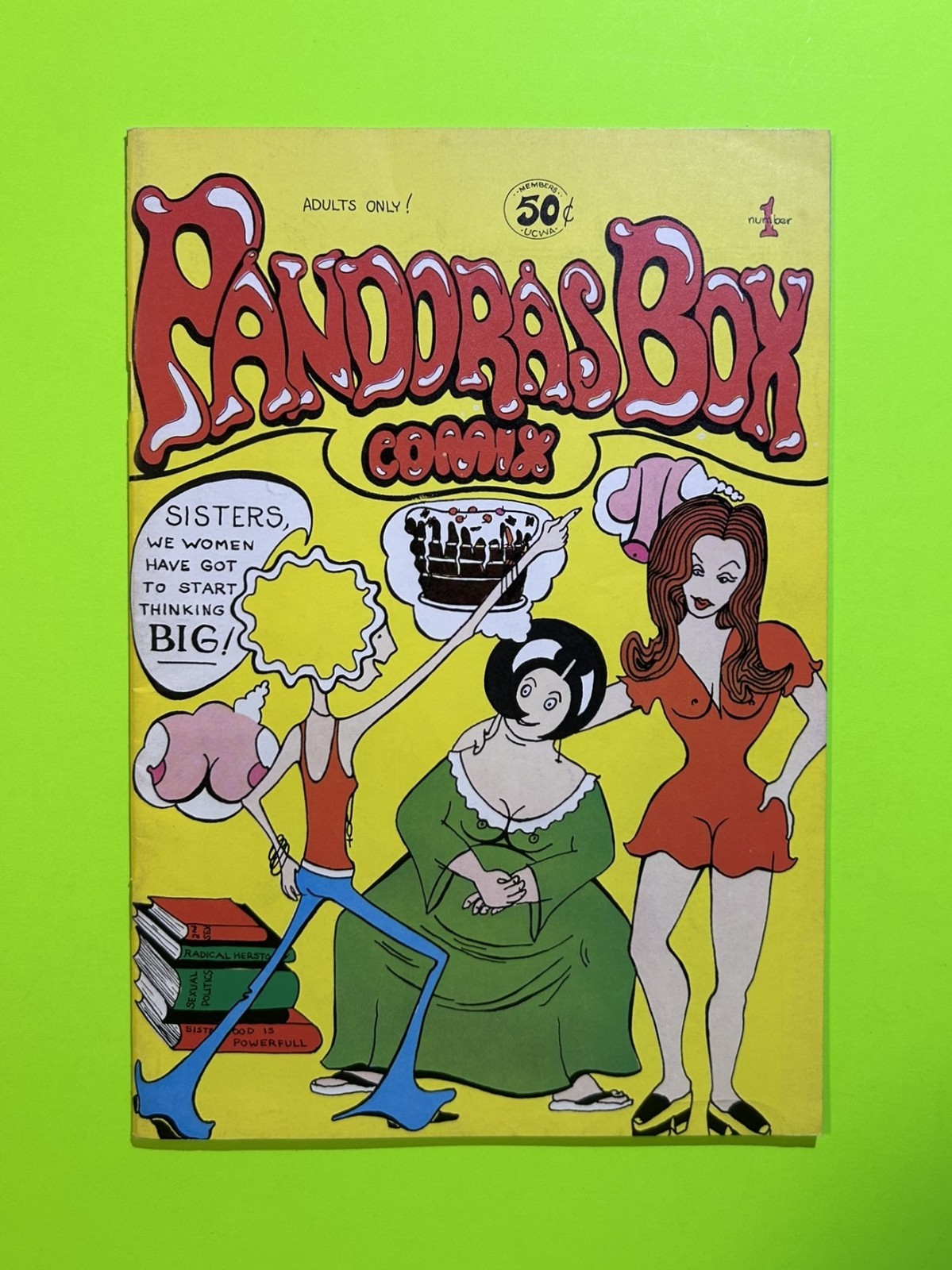 Pandoras Box Comix #1 1st Print Underground Comic 1973 VF