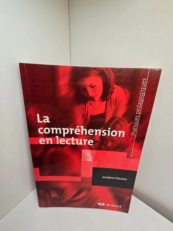 La compréhension en lecture - Jocelyne Giasson-Lachance