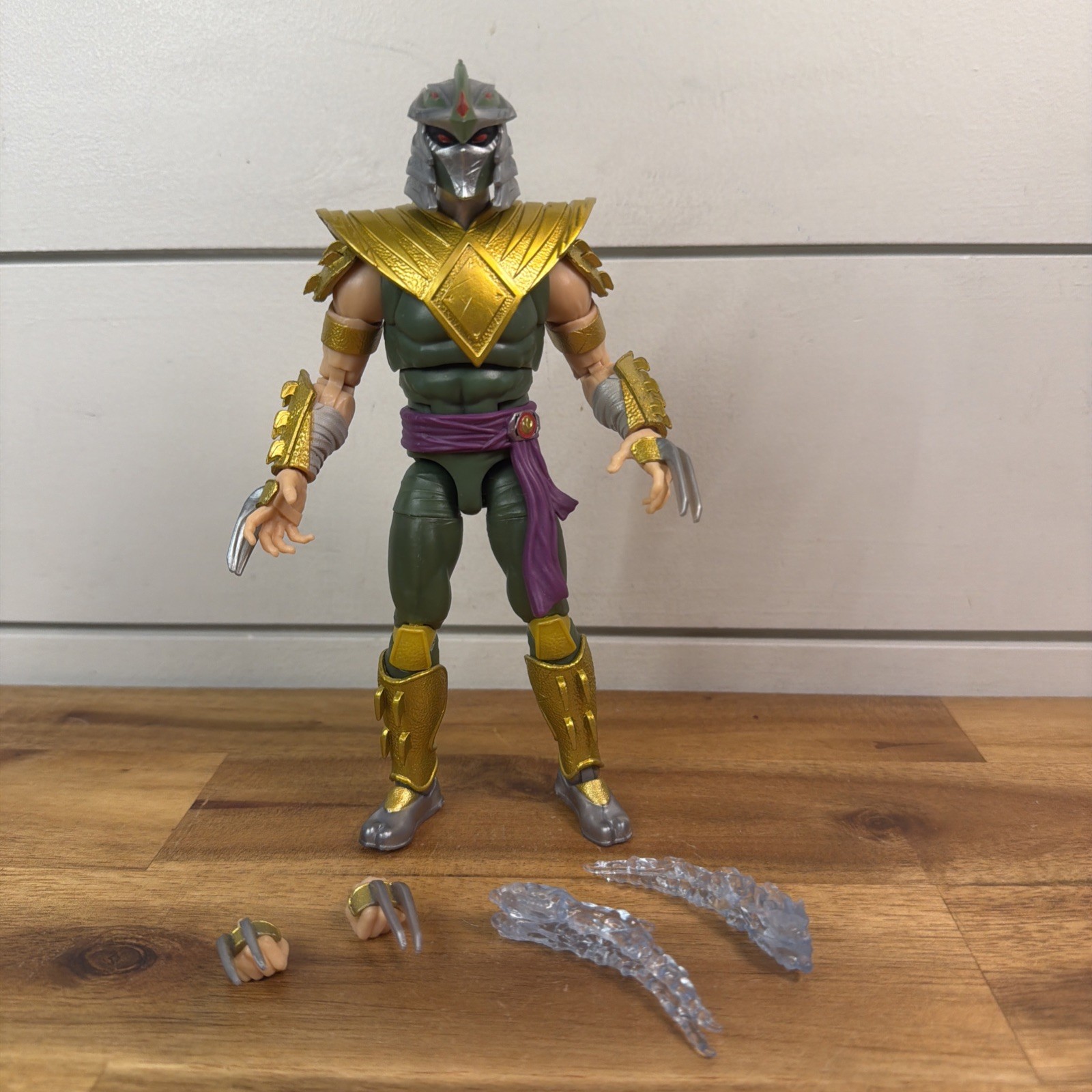Modellino Power Rangers Lightning Collection TMNT Morphed Shredder spedizione veloce!