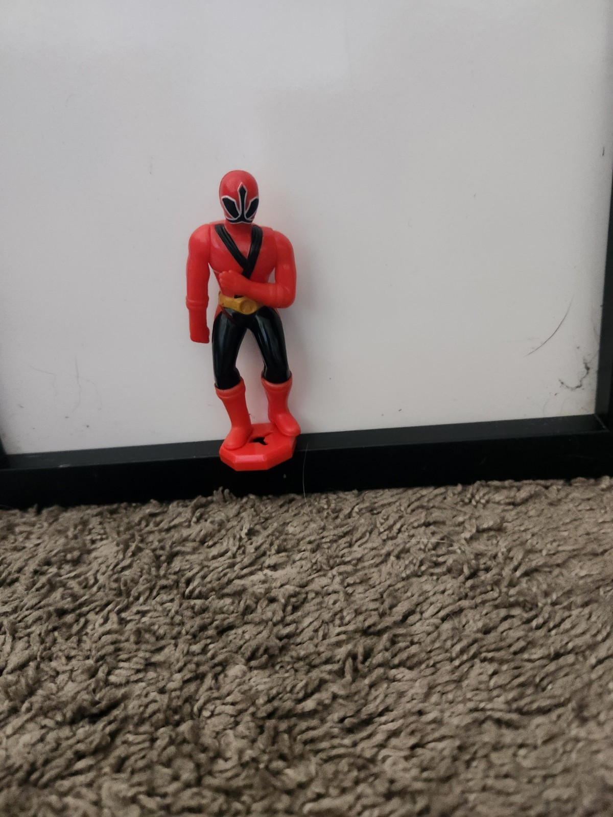 Modellino Jayden Red Ranger 3,5" McDonald's 2011 #1 Power Rangers Samurai